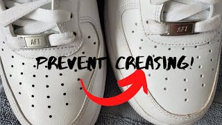 3 EASY Ways I Prevent Creasing In My Sneakers [upl. by Domph]