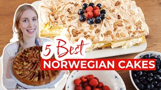 5 Best NORWEGIAN CAKES With Recipes [upl. by Cordelie]