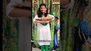 Easy patriotic Dance for kids Best Republic day Dance mix song Dance youtubeshorts [upl. by Barbey]