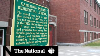 Remains of 215 children reportedly found on grounds of BC residential school [upl. by Laekcim]