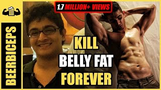 How To Reduce Belly Fat Easily  Detailed Explanation  BeerBiceps Fitness [upl. by Trimmer]