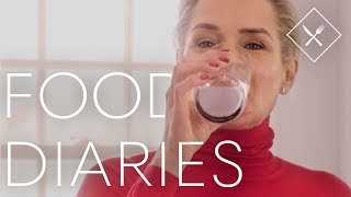 Everything Yolanda Hadid Eats in a Day  Food Diaries  Harpers BAZAAR [upl. by Emiatej]