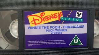 Closing to Winnie the Pooh Friendship  Pooh WIshes 1999 [upl. by Chien]