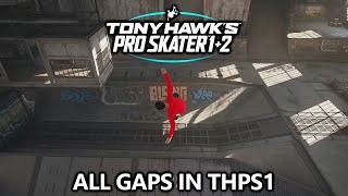 Tony Hawks Pro Skater 1  2  All Gaps in THPS1 All 9 Levels [upl. by Ogren]