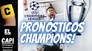 Pronósticos Champions League  Martes 1 de Noviembre 🏆 [upl. by Clinton]