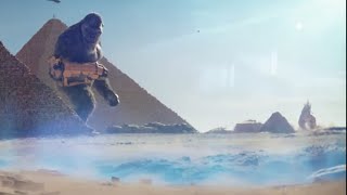 Godzilla x Kong the new empire Egypt fight 720pSPOILER [upl. by Ettennig]