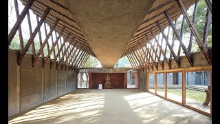 Jetavan Spiritual Center in Sakharwadi Maharashtra by Sameep Padora amp Associates [upl. by Paynter]