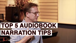 TOP 5 Audiobook Narration Tips [upl. by Stacia]