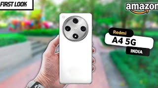 Redmi A4 5G  FIRST LOOK  Specification  Price In India amp Launch [upl. by Alderman995]