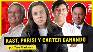 Teresa Marinovic Kast Parisi y Carter ganando [upl. by Pitchford]