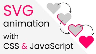 SVG animation animate an SVG icon with CSS and JavaScript [upl. by Pahl]