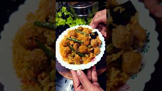 Soyabean biriyani recipe shortsbiriyani part 3soyabean kalyani beautiful life [upl. by Hwu599]