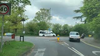 Chertsey Driving Test Centre Route [upl. by Hajan297]