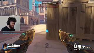 Overwatch 2 Tracking God Dafran Playing Tracer  Easy Win For Sure [upl. by Etteragram37]