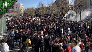 LIVE  Arsenal Kroenke protest outside Emirates Stadium [upl. by Kciredohr]