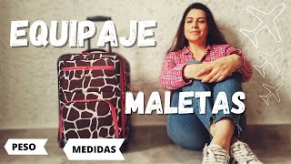 EQUIPAJE de MANO OBJETO PERSONAL VOLARIS Todo sobre MEDIDAS y PESO de MALETAS ✈TIPS de VIAJE [upl. by Esylla]