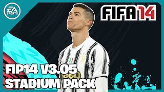 FIFA 14 HBZ UPDATE 2021 FIP14 V305 STADIUM PACK  FIP14 2021 [upl. by Harlamert624]