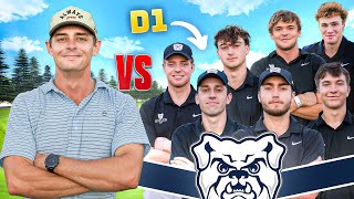 I Challenged an ENTIRE College Golf Team [upl. by Macur808]