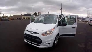 2016 Ford Transit Connect XLT Full Tour [upl. by Tarrah]