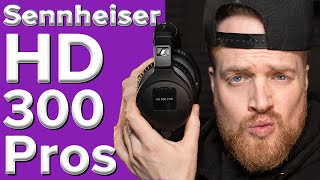 SENNHEISER HD300 PRO Headphones Unboxing Review amp Sound Comparison With Sonarworks [upl. by Nnaesor]