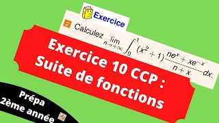 Oral CCP  Exercice 10 Suite de fonctions [upl. by Firestone533]