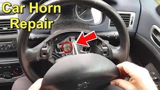 Car Horn Fix  Peugeot 307 [upl. by Kasevich]