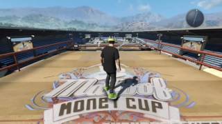 Skate 3 tutorial how to get up maloof money cup ramp [upl. by Seem]