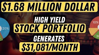 My 168 Million Stock Portfolio Unveiled  31081Month Passive Income  Monthly UPDATE 41 [upl. by Savil]