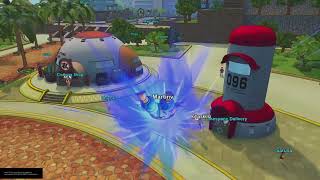 DRAGON BALL XENOVERSE 2 Bulma in Conton City promoting Hero Colosseum [upl. by Garrick]