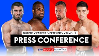 LIVE PRESS CONFERENCE 🗣️  Daniel Dubois Sickness Latest amp Artur Beterbiev vs Dmitry Bivol 2 [upl. by Eiuqcaj445]