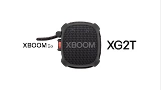 LG XBOOM XG2T The Ultimate Party Speaker l LG [upl. by Derk689]