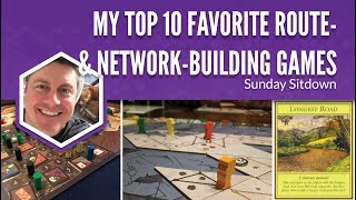 My Top 10 Favorite Route and NetworkBuilding Games [upl. by Uaerraj]