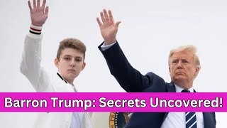 Everything You Need to Know About 18Year Old Barron Trump [upl. by Anoirtac]