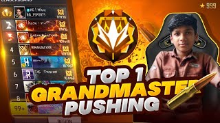 🔴Cs Rank Push To Top 1 GrandMaster In Match Makers And Hackers Lobby 🤩  Free Fire Live [upl. by Otrebliw722]