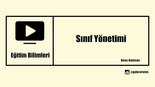 SINIF YÖNETİMİ SORU ÇÖZÜMÜ I GENEL TEKRAR [upl. by Eintruok]