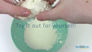 Oobleck Slime  How to Make Oobleck [upl. by Nnylatsirk]