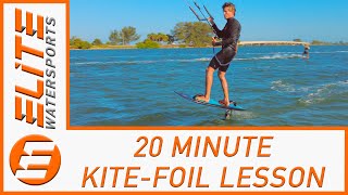 20 Minute KiteFoil Lesson [upl. by Hewe142]