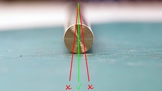 Another way How to drill a hole through a round bar in perfect center middle [upl. by Shaughnessy]