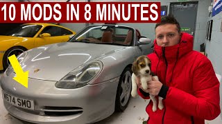 Porsche Boxster 986 EASY Modifications [upl. by Yarvis423]