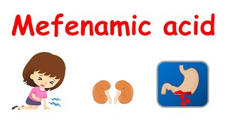 Mefenamic acid Meftal  Mechanism precautions side effects amp uses [upl. by Cynth]