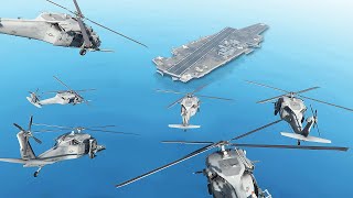 EPIC AIRCRAFT CARRIER RAID in GTA Online [upl. by Hayidah]