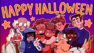 HAPPY HALLOWEEN HLVRAI ANIMATION MEME [upl. by Innep]