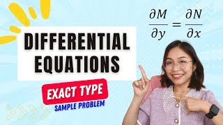 EXACT DIFFERENTIAL EQUATIONS  How to test for exactness [upl. by Lerraj236]