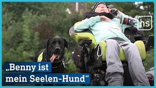 Assistenzhund soll im Alltag helfen  hessenschau [upl. by Wadsworth]