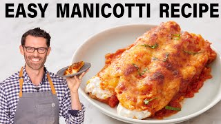 Easy Manicotti Recipe [upl. by Joseph]