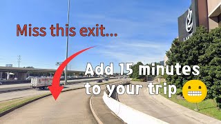 How to Enter I69 Southbound from Richmond Avenue in Greenway Plaza [upl. by Tobie]