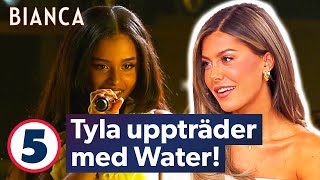 Tyla uppträder live med Water i Biancas studio  BIANCA  Kanal 5 Sverige [upl. by Hui]