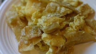 How To Make Migas  Mexican Eggs and Tortillas by Rockin Robin [upl. by Ilbert239]