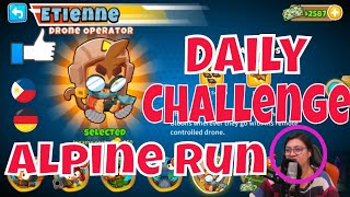 Daily Challenge Alpine Run [upl. by Leinod690]