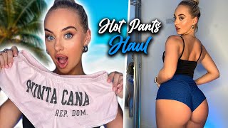 SEXY Hot Pants Try On Haul  Rhiannon Blue [upl. by Kurzawa420]